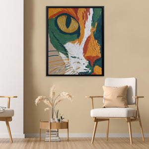 Feline Liquid Dreams - Luxury Wall Art