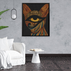 Feline Oracle Vision - Luxury Wall Art