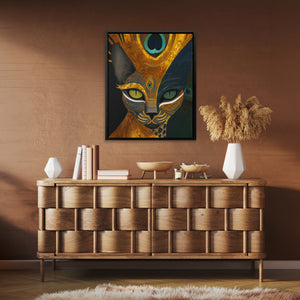 Feline Peacock Crown