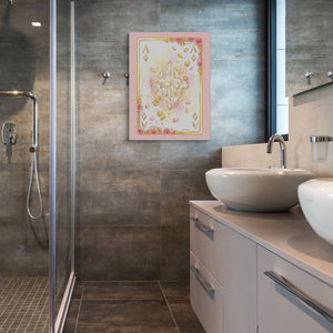Fem Lux Ace of Diamonds Card โ fem lux ace of diamonds card sq bathroom 1port flush print