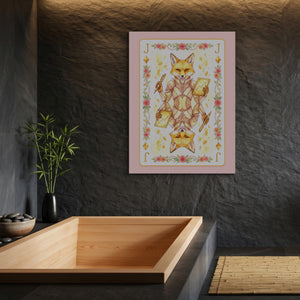 Fem Lux Jack of Diamonds Card โ fem lux jack of diamonds card sq bamboo bathroom 1port flush print