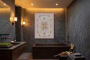 Fem Lux Queen of Diamonds Card โ fem lux queen of diamonds card luxury bathroom interior 1port flush print