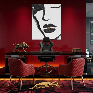 Feminine Silhouette Graphic — Feminine Silhouette Graphic Bull Trader Room Port 82