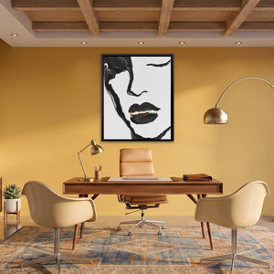 Feminine Silhouette Graphic — Feminine Silhouette Graphic Fun Office Port 154
