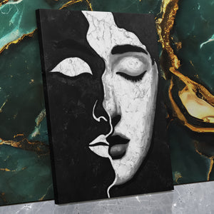 Feminine Visage Line — Feminine Visage Line Against Wall Mirror Wrap V3 11