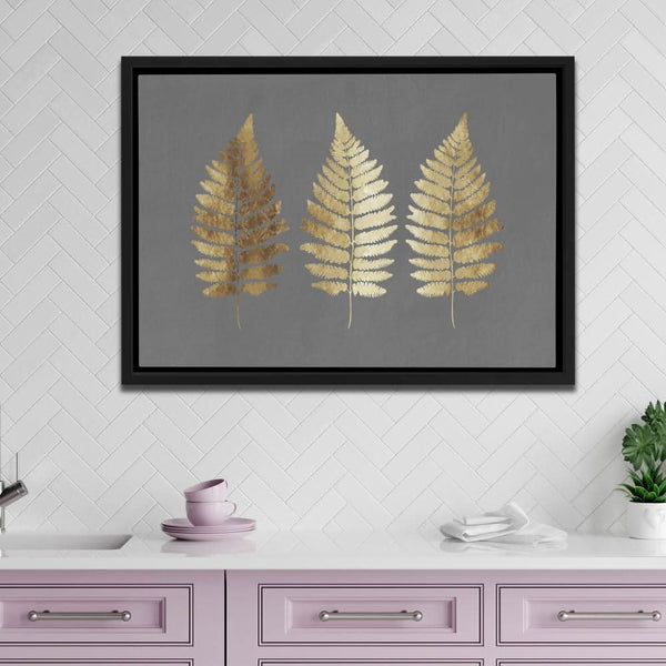 Fern Leaves in a room