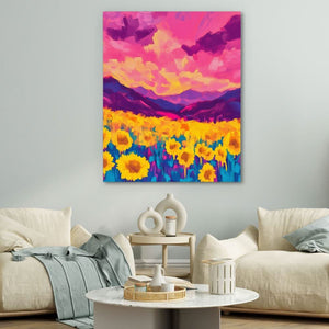 Fields of Fire - Luxury Wall Art