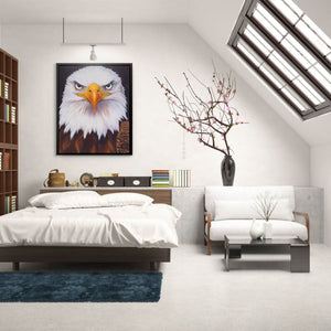 Fierce Bald Eagle - Modern Wall Art Print