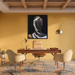 Figurative Torso Black Gold — Figurative Torso Black Gold Fun Office Port 156