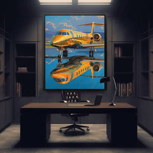 First Class Flight - Luxury Wall Art