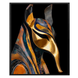 Flame Glass Ascension - Luxury Wall Art