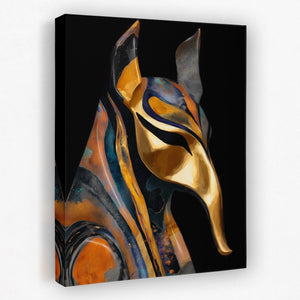 Flame Glass Ascension - Luxury Wall Art