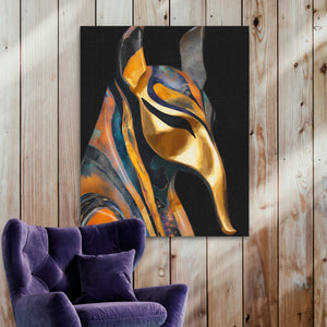 Flame Glass Ascension - Luxury Wall Art