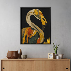 Flamingo Art Deco - Luxury Wall Art