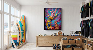 Flamingo Cloud Kingdom - Luxury Wall Art