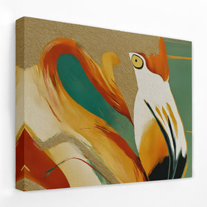 Flamingo Fragmented Stare — Flamingo Fragmented Stare Landscape Side View Mirror Wrap 7