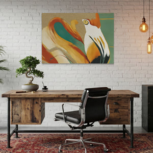 Flamingo Fragmented Stare — Flamingo Fragmented Stare Bonsai Office Land 87