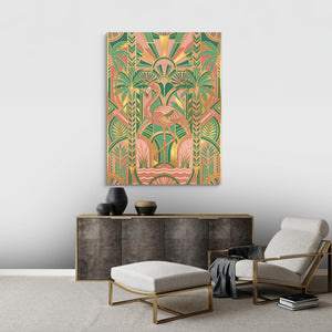 Flamingo Golden Paradise โ flamingo golden paradise sq best living room 1port flush print