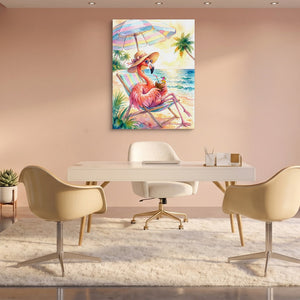 Flamingo Siesta - Luxury Wall Art