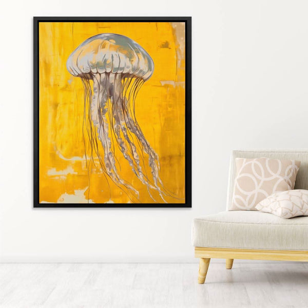 Floating Gold in a room