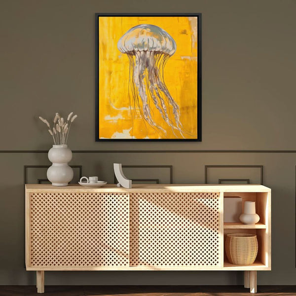 Floating Gold in a room