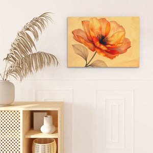 Floral Reverie - Neutral Nature Canvas Print