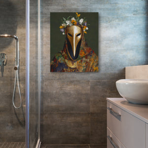 Flower Crowned Healer - Luxury Wall Art