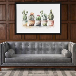 Flowering Cacti - Luxury Wall Art