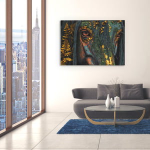 Forest Child Portrait - Luxury Wall Art