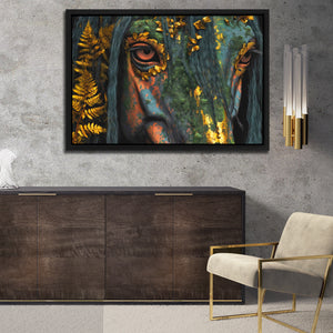 Forest Child Portrait - Luxury Wall Art