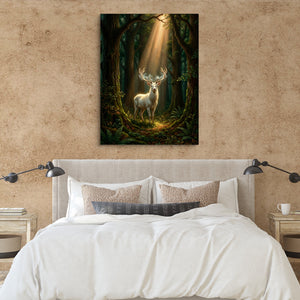 Forest Light โ forest light sq clay paper bedroom 1port flush print