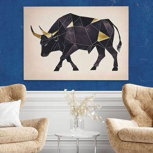 Forged in Gold - Luxury Wall Art