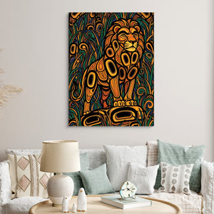 Formline Lion โ formline lion sq clock bed 1port flush print