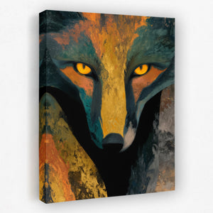 Fox Spirit Glowing — Fox Spirit Glowing Portrait Side View Mirror 305