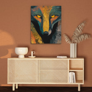 Fox Spirit Glowing — Fox Spirit Glowing Brown Wall 65