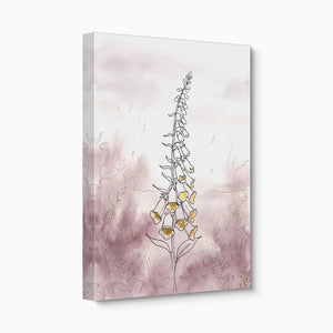 Foxglove Rains โ foxglove rains angled flush print