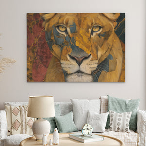 Fragmented Lion King - Luxury Wall Art