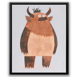 Fred the Monster - Luxury Wall Art