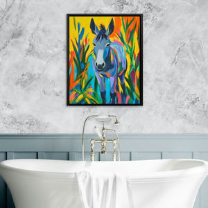 Friendly Donkey - Luxury Wall Art