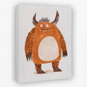Friendly Fiend - Fun Canvas Wall Art