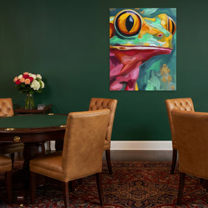 Frog Ochre Expressionist — Frog Ochre Expressionist Poker Gathering Port 258