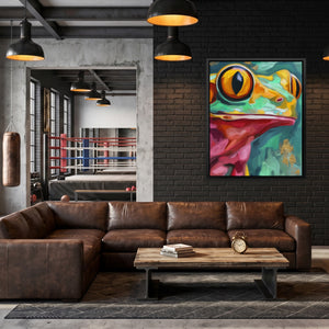 Frog Ochre Expressionist — Frog Ochre Expressionist Boxing Lab Port 42