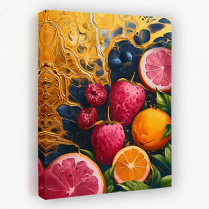 Fruitful Bliss - Food Canvas Wall Art