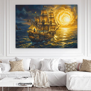 Galleon Golden Horizon — Galleon Golden Horizon White Couch and Wall 259