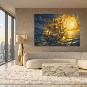 Galleon Golden Horizon — Galleon Golden Horizon White Gold Lux Land 301