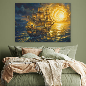 Galleon Golden Horizon — Galleon Golden Horizon Green Bedroom 154