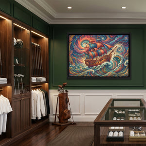 Galleon Swirling Seas — Galleon Swirling Seas Clubhouse Golf Land 92