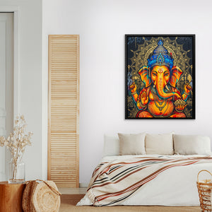 Ganesh Orange Mandala — Ganesh Orange Mandala New Port Nice Bedroom 92