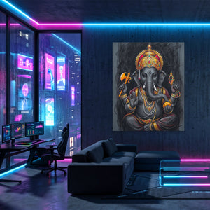 Ganesha Charcoal Crown — Ganesha Charcoal Crown Gaming Room Port 189