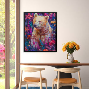 Garden Grizzly - Luxury Wall Art